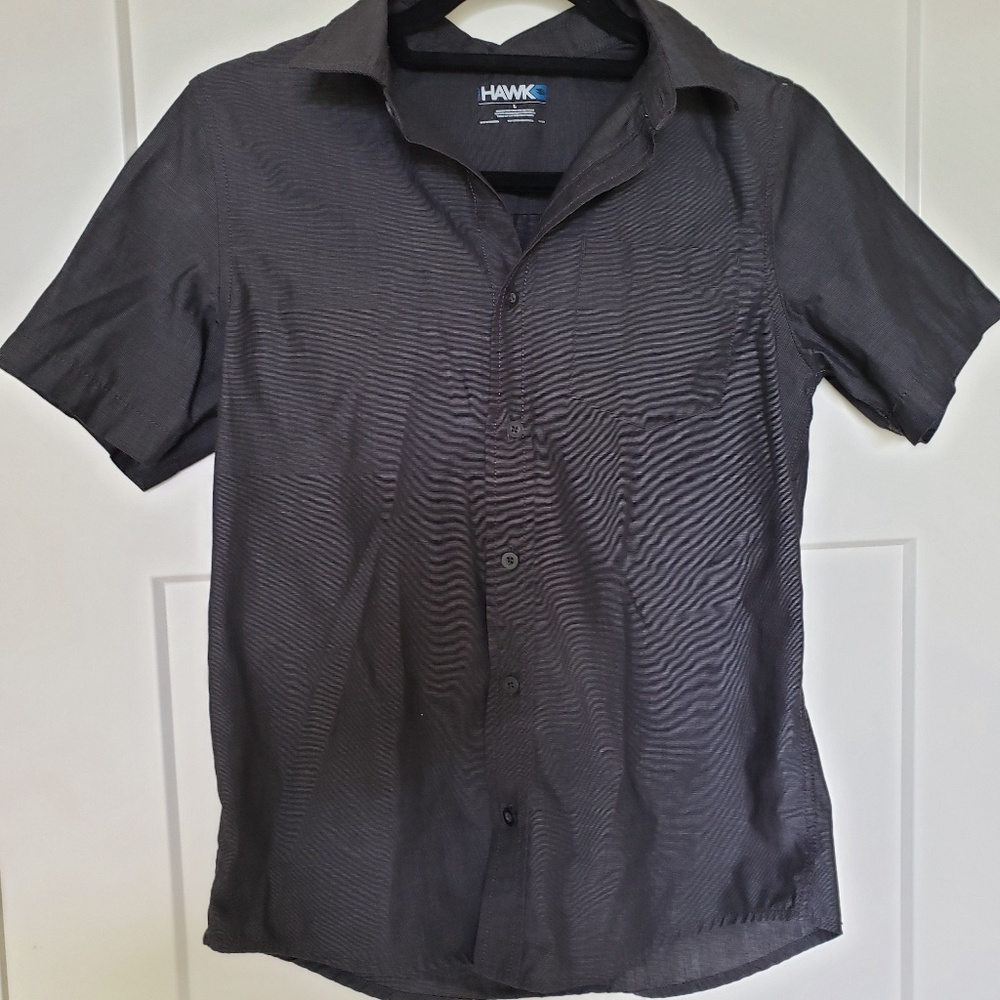 Boys Tony Hawk Brand Button Up SS Shirt SZ LRG
